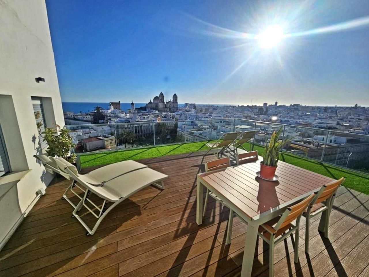 カディスSkyline - Penthouse With 50M2 Private Terrace And Stunning Viewsアパートメント エクステリア 写真